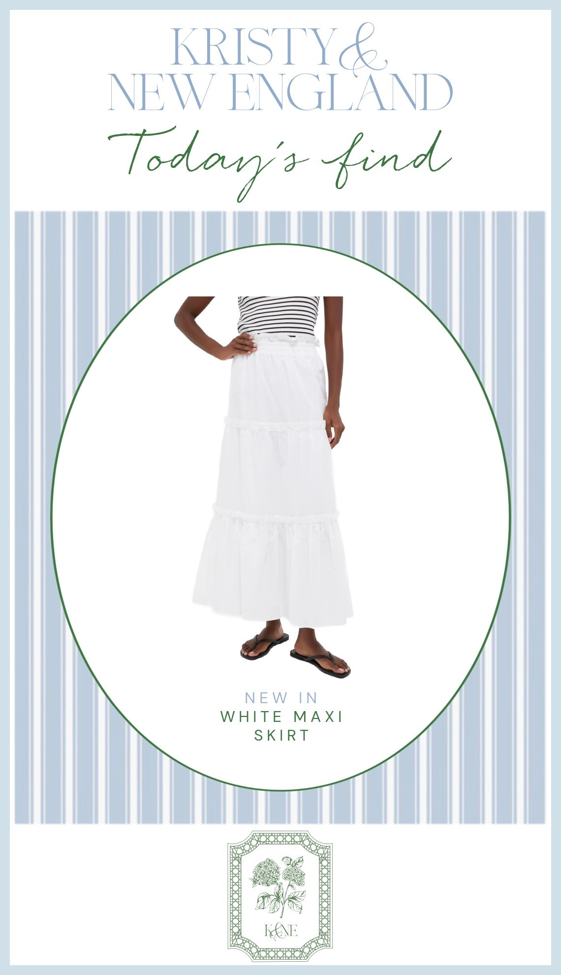 Cute white maxi skirt —lightweight 

#LTKOver40