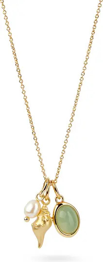 Gold Charm Necklace - Ocean | Nordstrom
