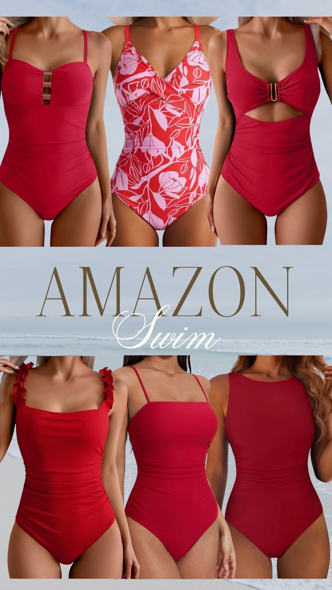 Red Amazon swim!! All under $45! 

#LTKSaleAlert #LTKFindsUnder50 #LTKTravel