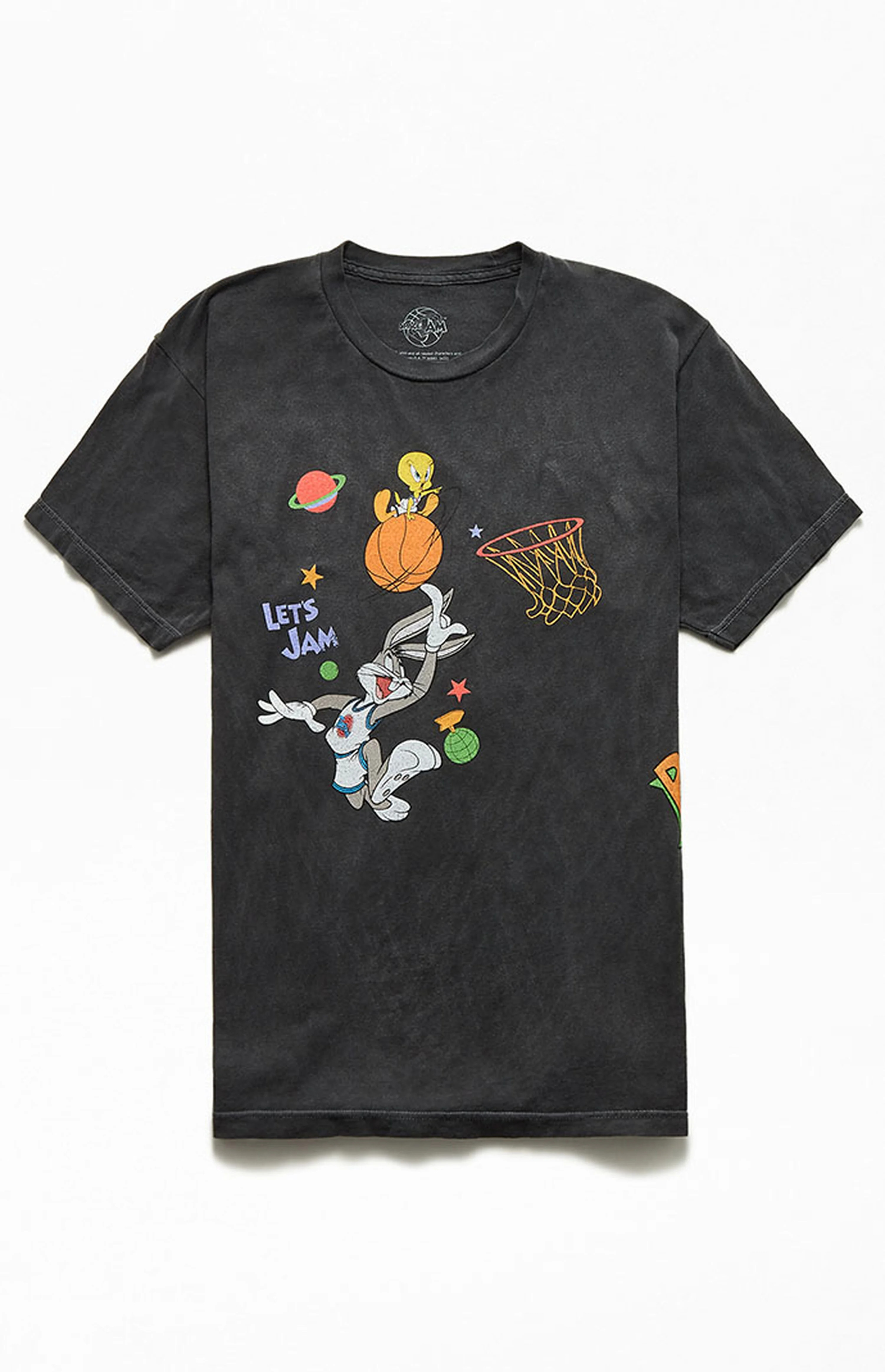 Space Jam Hoops Vintage Dyed T-Shirt | PacSun