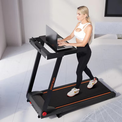 DeerRun A1 Folding Smart Treadmill with 6% Incline - Support Bluetooth & Remote Wireless Control | Target