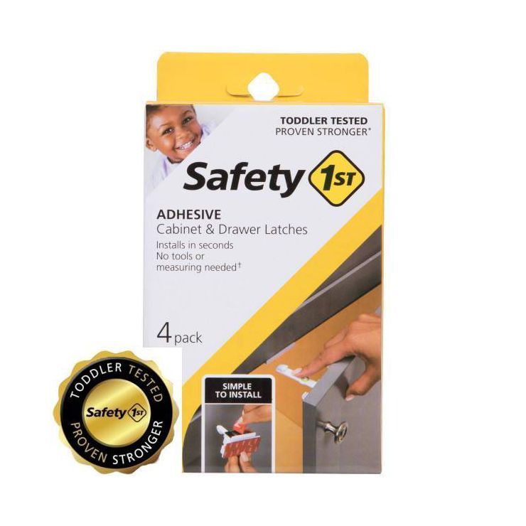 Target/Baby/Baby Safety/Baby Proofing‎Shop all Safety 1stSafety 1st Adhesive Cabinet Latch for ... | Target