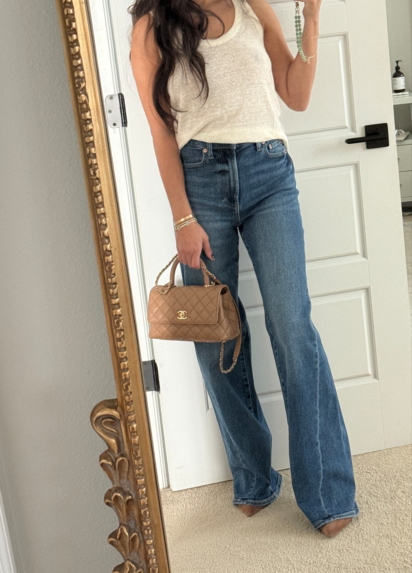 Found these Pistola jeans on major sale and I’m loving it!! The flare, the stretch of it just hugs in all the right places.  Grab while you can. 🤍 #ootd



#LTKgrwm #LTKSaleAlert #LTKootd