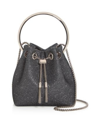 Jimmy Choo Bon Bon Cosmo Embellished Top Handle Bag  | Bloomingdale's Handbags | Bloomingdale's (US)