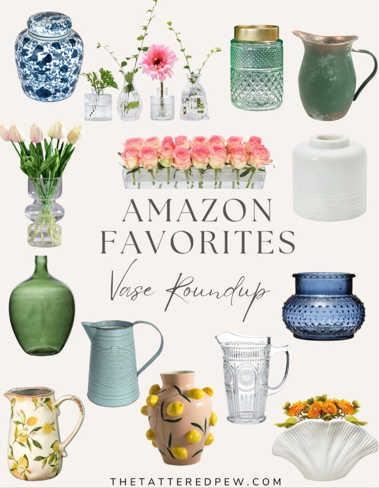 The ultimate Amazon vase roundup! These adorable and endearing vases are sure to add charm to your home decor, especially for winter and spring!


#LTKStyleTip #LTKFindsUnder100 #LTKHome