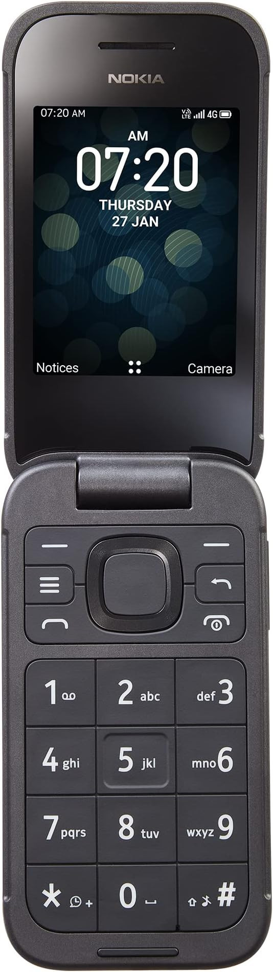 TracFone Nokia 2760 Flip, 4GB, Black - Prepaid Feature Phone (Locked) (Renewed) | Amazon (US)