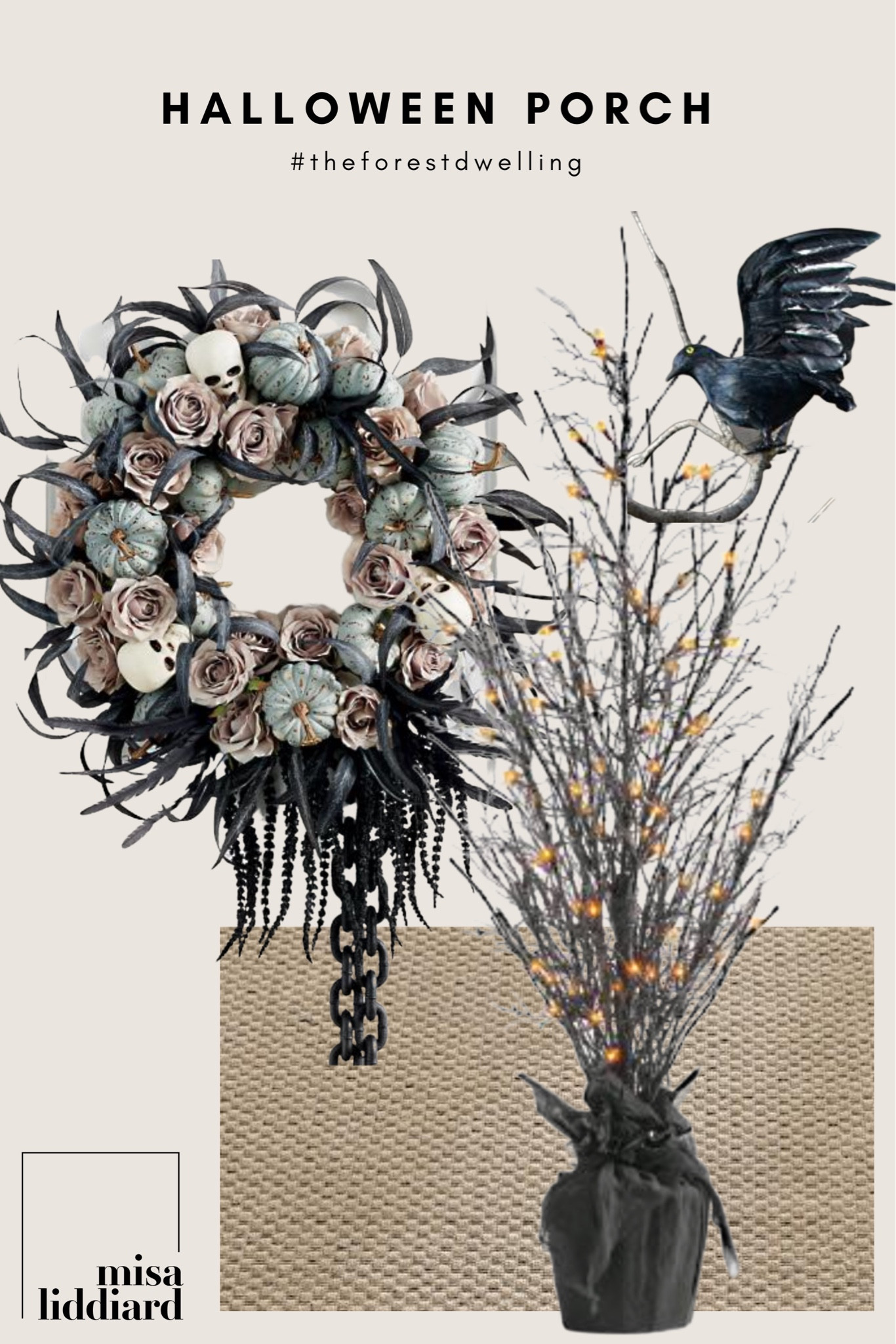 Scrambling to design our front porch for Halloween. I want moody and dark but also sexy!

#LTKhome #LTKfamily #LTKSeasonal