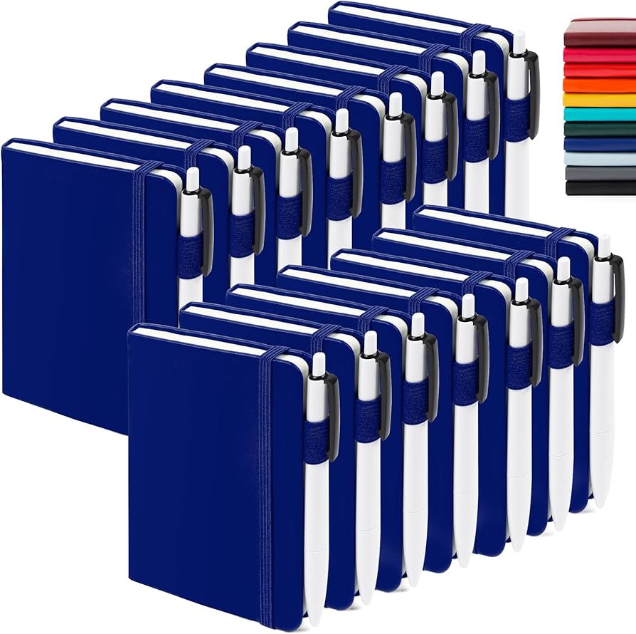 feela 15 Pack Pocket Small Notebooks Bulk, Mini Cute Notepads Hardcover College Ruled Lined Journ... | Amazon (US)