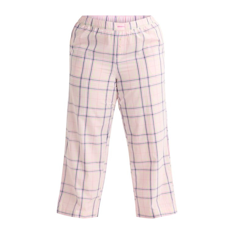Joyspun Women's and Women’s Plus Cotton Poplin Sleep Pants, Sizes XS to 3X - Walmart.com | Walmart (US)