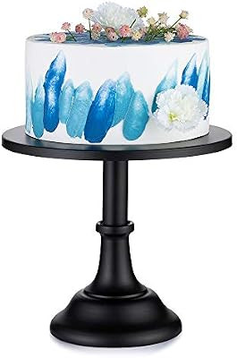 10 inches/ 25cm Cake Stand Round Cupcake Stands Metal Dessert Display Cake Stands, Metal Cake Ped... | Amazon (US)