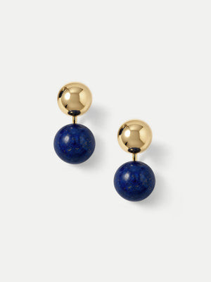 Lapis Drop Earring | Veronica Beard