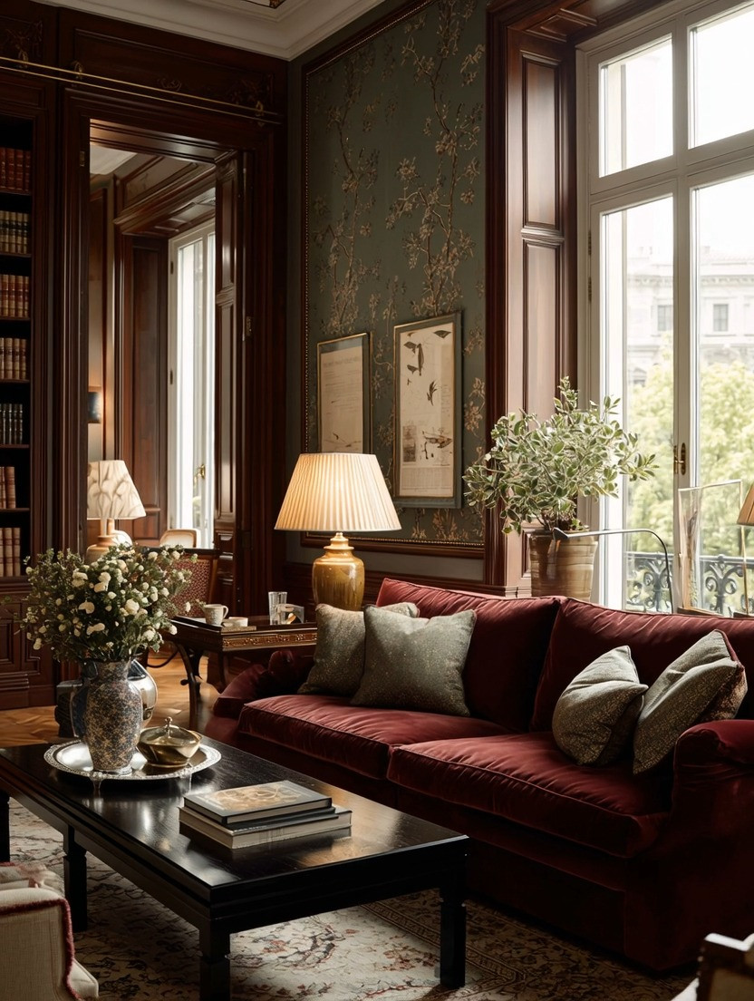 We’re so glad color is back—and it’s not being shy.

After years of rooms dominated by safe neutrals, rich colors like burgundy are bringing personality back into modern homes. And few pieces make the statement as beautifully as a deep burgundy velvet sofa.

Pair it with a simple black wood coffee table and you already have the foundation of the room. The velvet brings richness and softness; the black wood adds contrast, structure and grounding.

What we love most about this combination is how easily it crosses decorating styles. In a traditional, London-inspired interior, it feels established and collected. Place the same two pieces in a clean modern apartment and suddenly they feel bold and contemporary.

Everything else can evolve around you—art, books, greenery, lighting and the pieces you collect over time.

Start with two strong pieces. Let the rest of the room become personal.

#velvetsofa #burgundydecor #livingroomideas #homedecor 

 #LTKHome