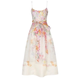 Natura Corset Midi Dress | ZIMMERMANN (US, CA, EU, MENA)