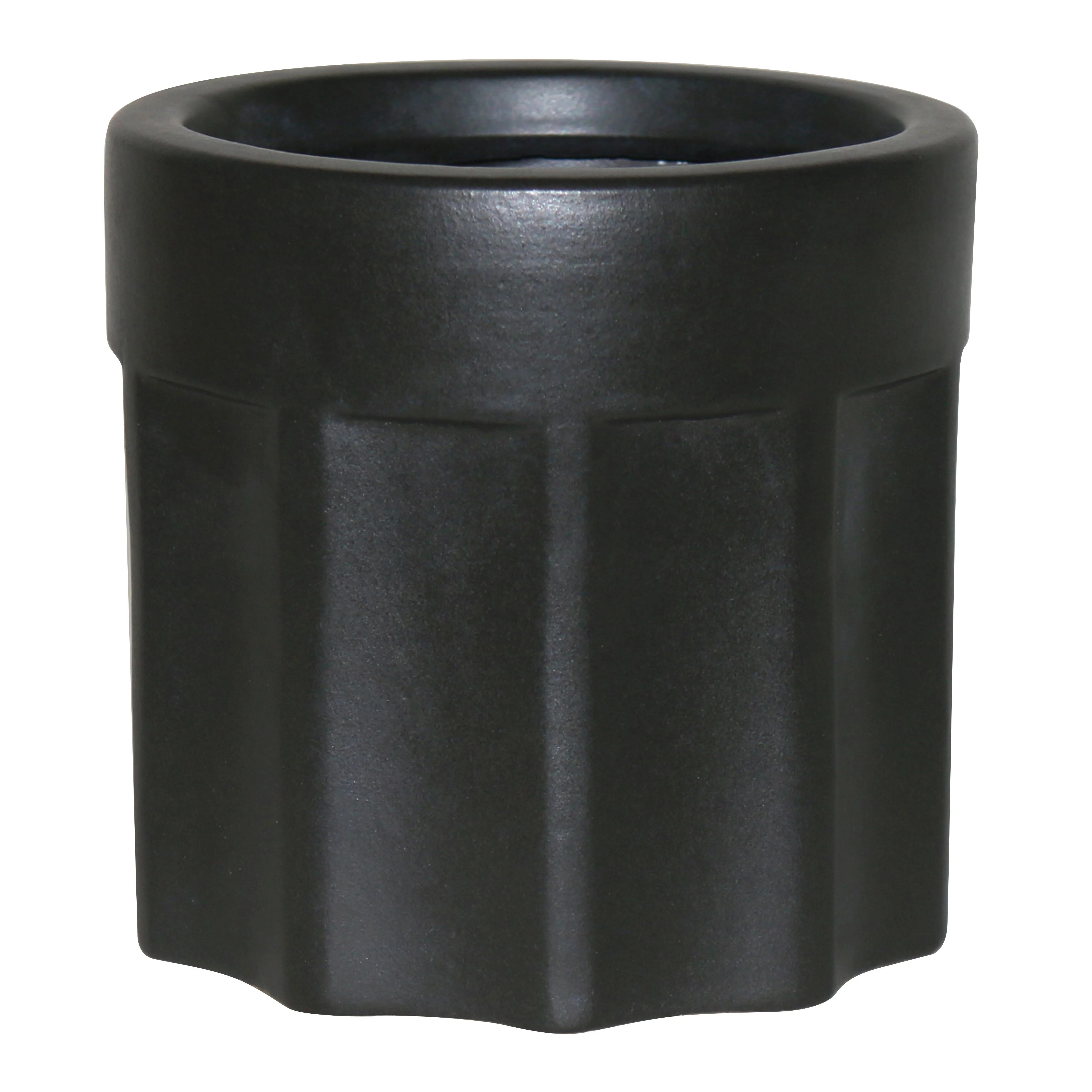 Better Homes&gardens 5 inch Black Glazed Ceramic Planter | Walmart (US)