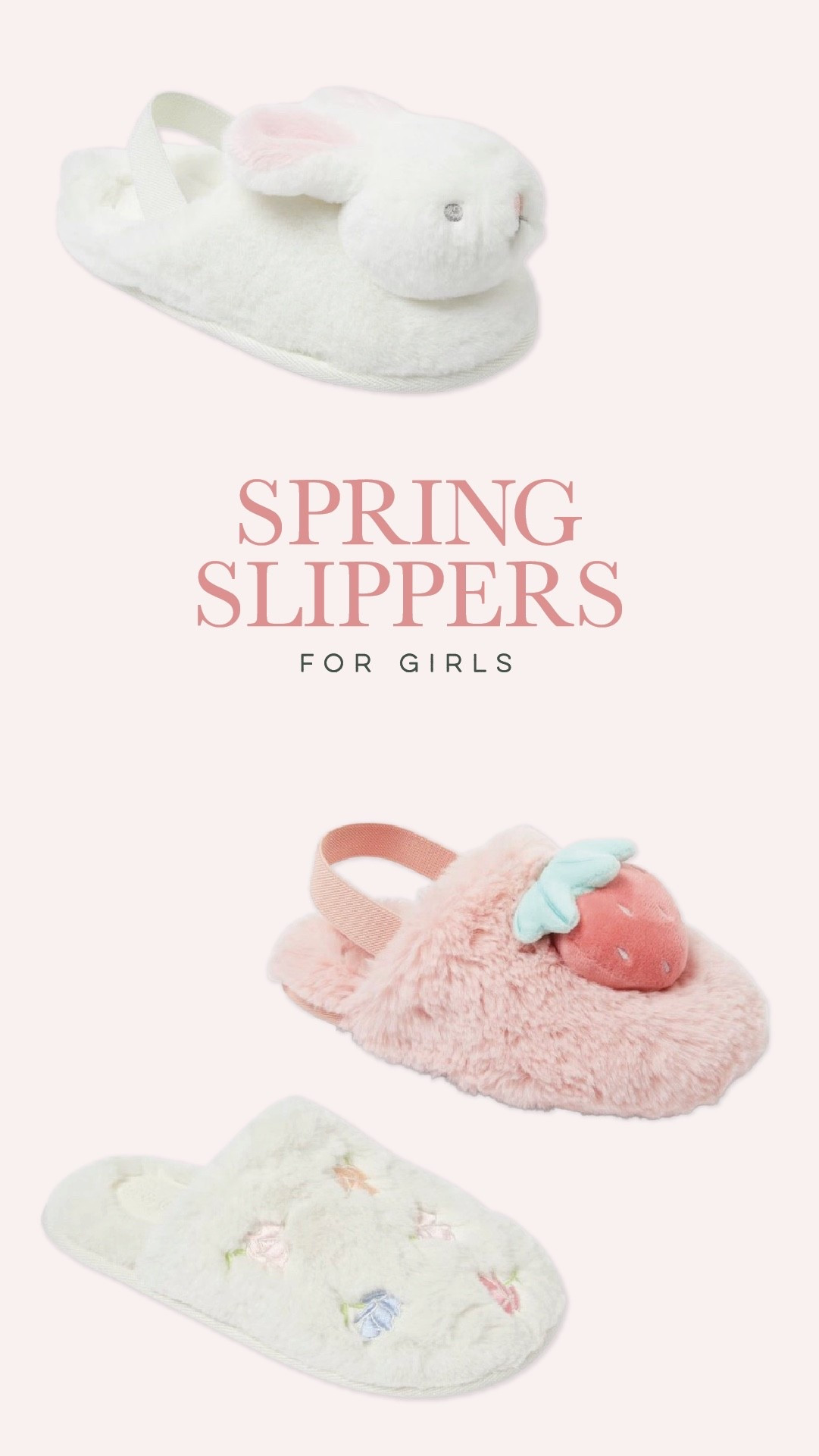 Spring slippers for girls!

#LTKSeasonal #LTKmomlife #LTKKids