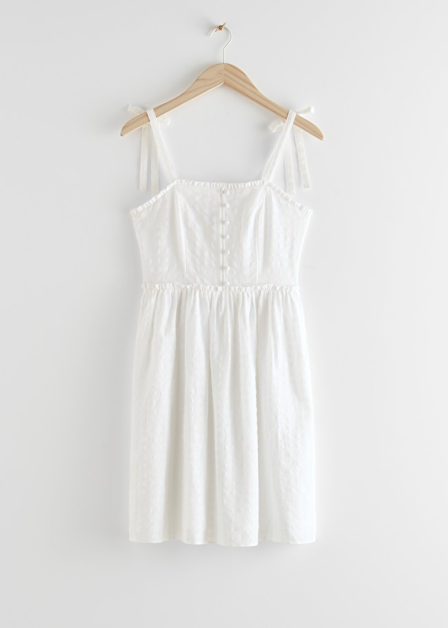 Smocked Strap Mini Dress | & Other Stories (EU + UK)