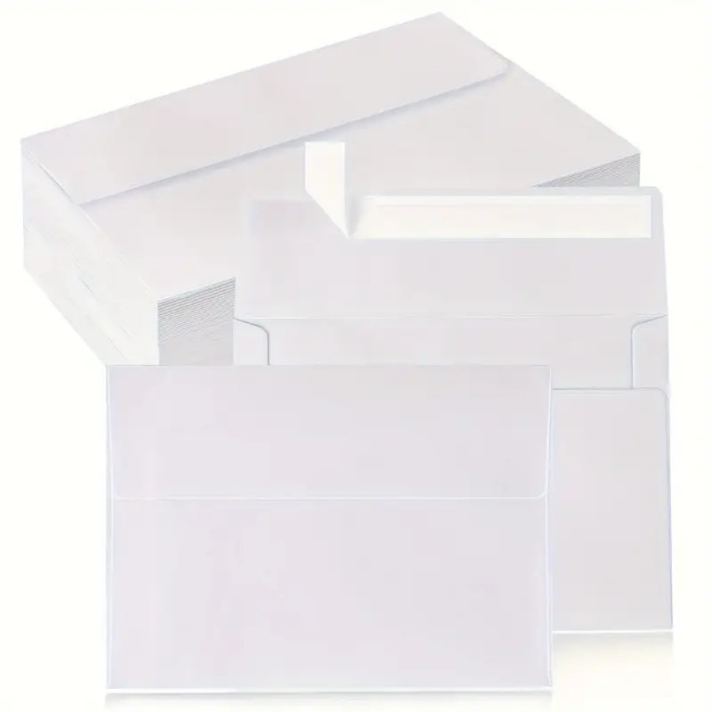 "premium Paper" Self seal White Envelopes Perfect Wedding - Temu | Temu Affiliate Program