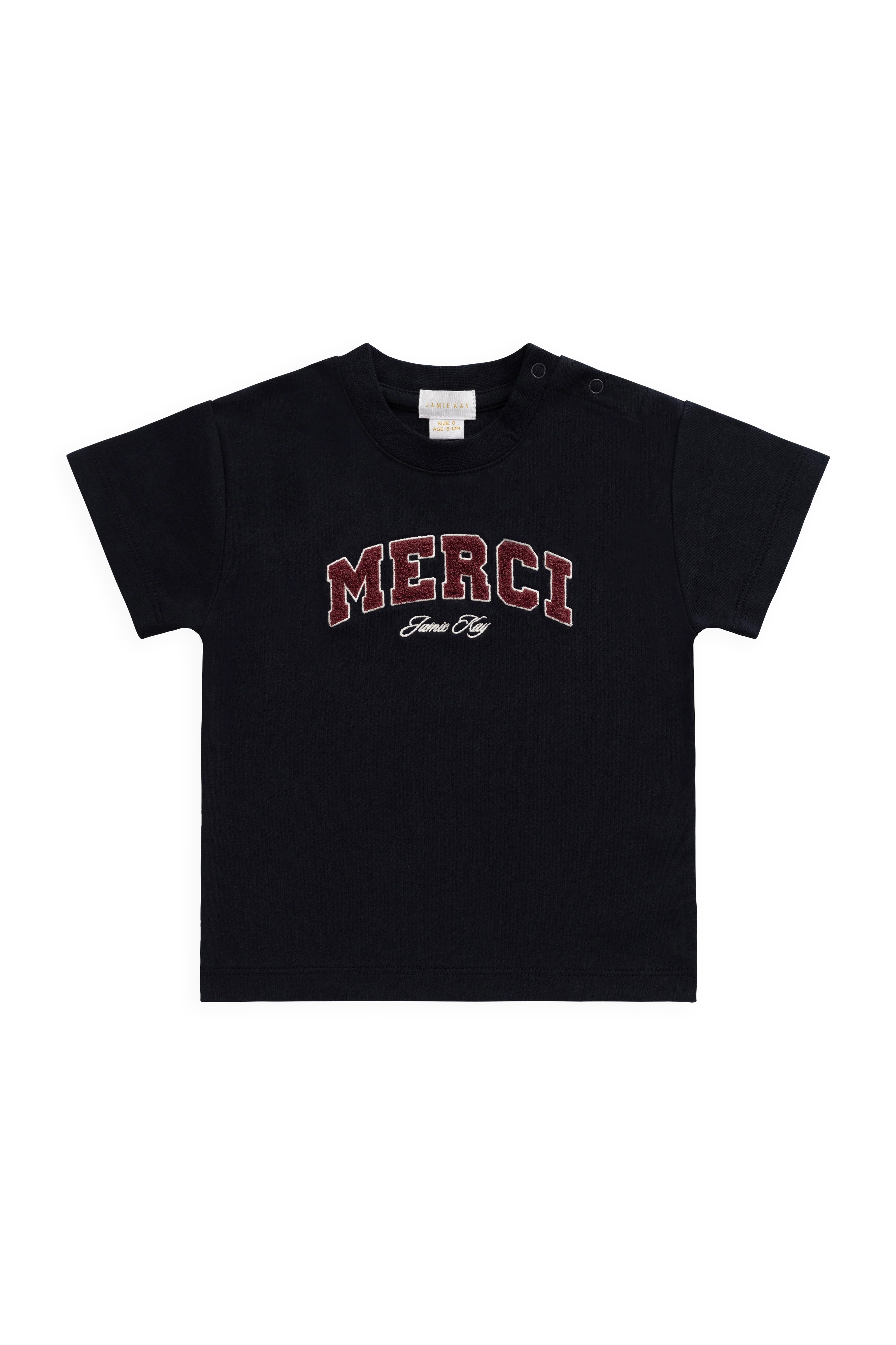 Organic Cotton Bjorn Tee - Maritime Merci | Jamie Kay