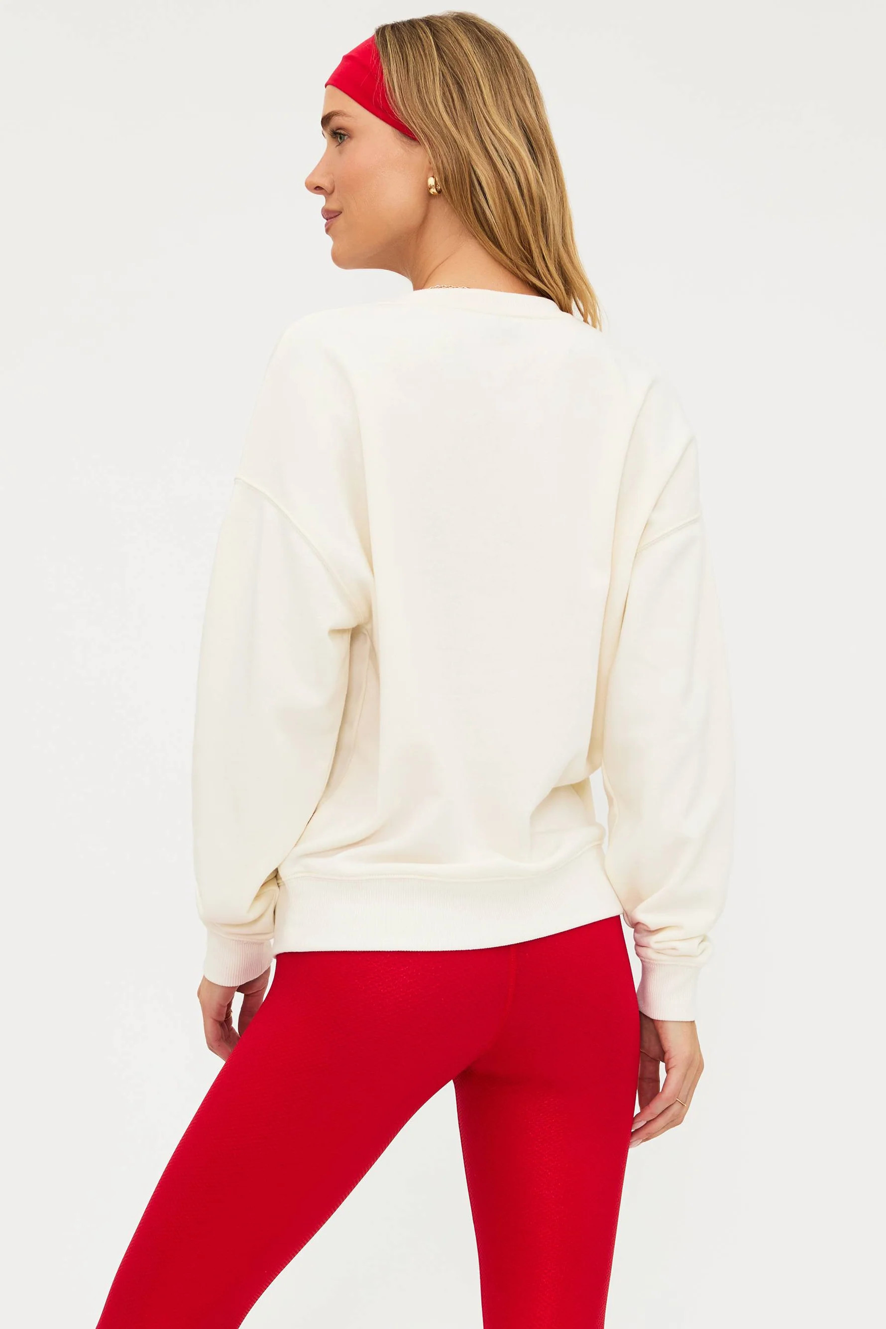 Devyn Oversized Sweatshirt Frosted Fa La La | Christmas Sweatshirt | Beach Riot | Beach Riot