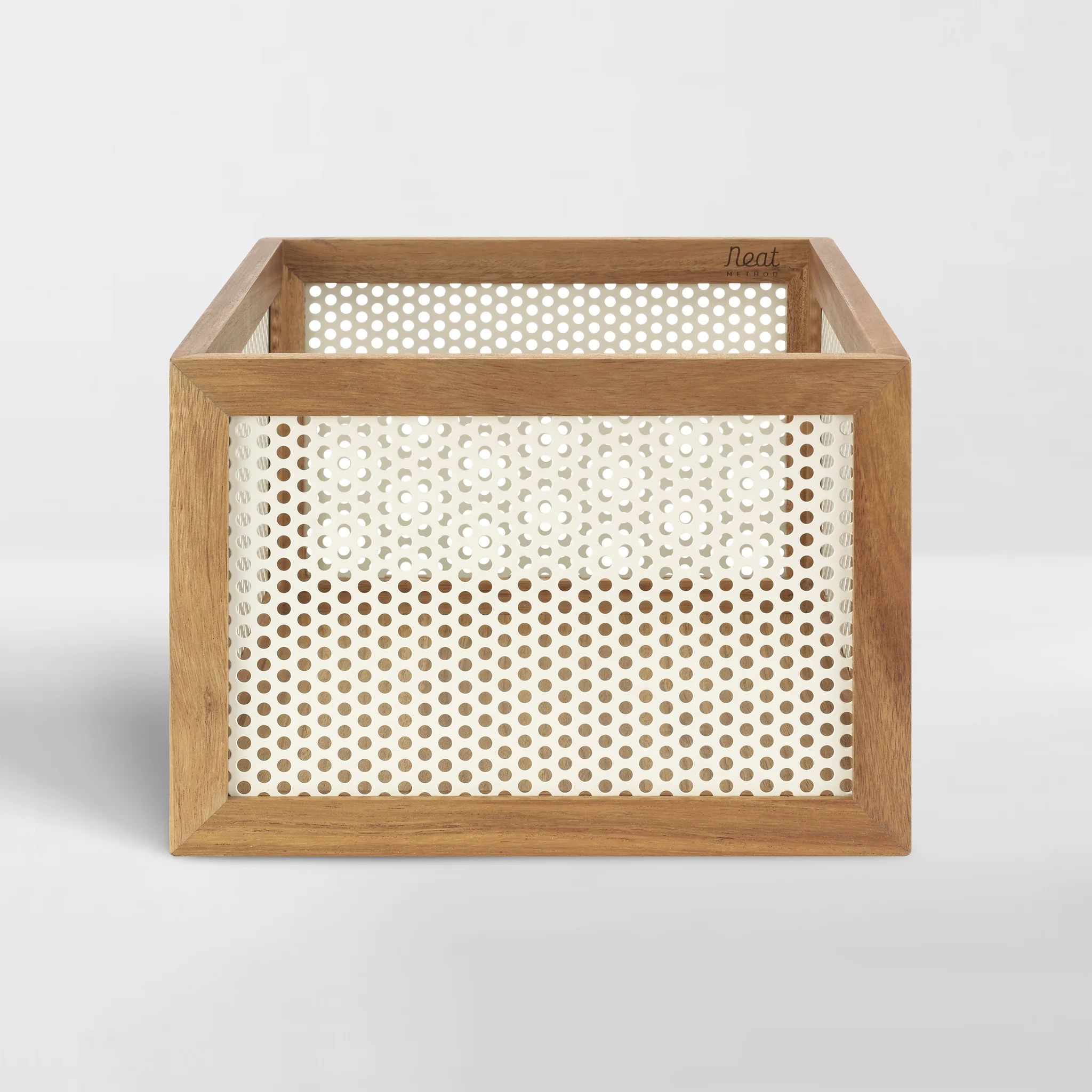 Perforated Acacia Baskets | NEAT Method