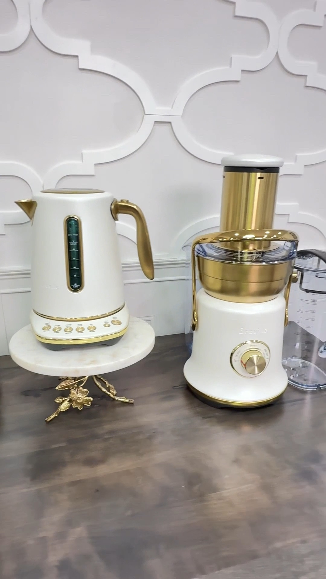 Finally Completed the Breville White and Gold Collection from Williams Sonoma  

#LTKWatchNow #LTKHome