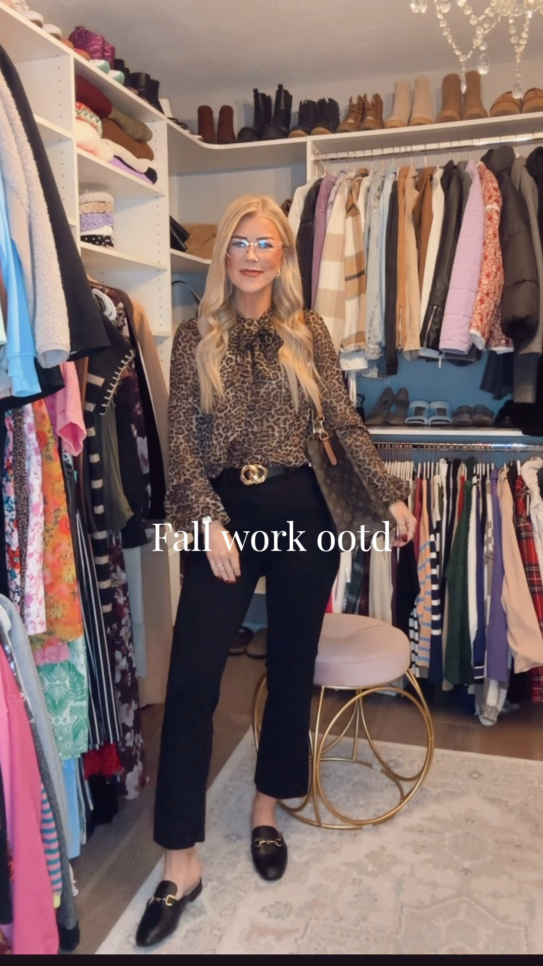 Fall work ootd // Amazon women work pants // DhGate designer inspired bag // Affordable fashion // Designer inspired earrings // Women’s watch 

#LTKWorkwear #LTKSeasonal #LTKItBag