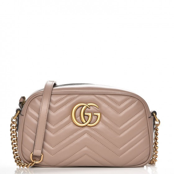 Women's Gucci GG Marmont Camera Bag Matelasse Small in Dusty Pink | StockX