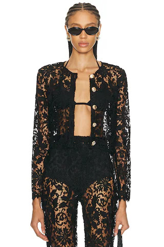 Coco Lace Cardigan | FWRD 