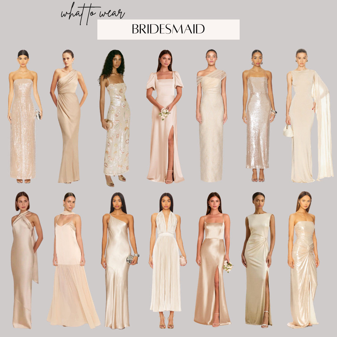 Neutral Bridesmaid Dresses

#LTKootd #LTKWedding #LTKSeasonal