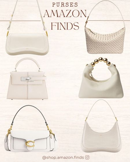 White purses for the spring and summer from Amazon!

#LTKitbag #LTKstyletip