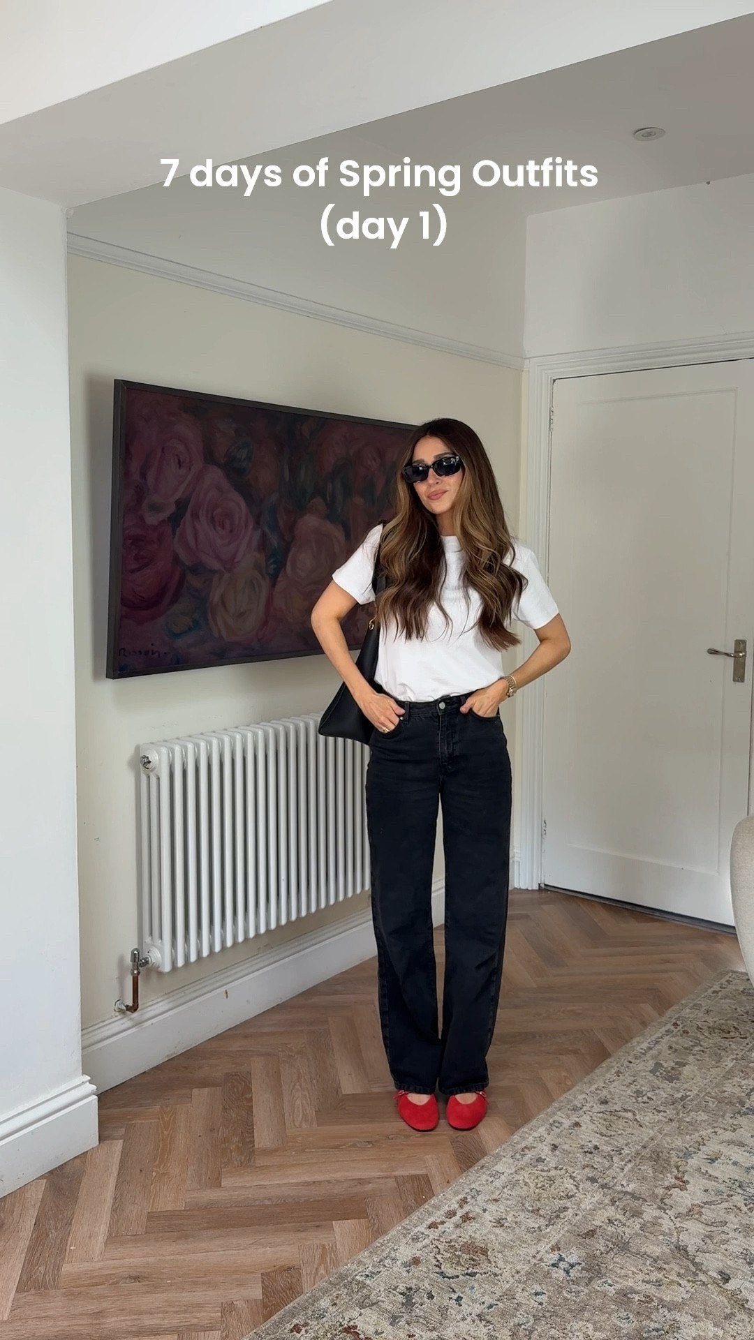 7 days of spring outfits ♥️ 

Black jeans and a white t shirt with a pop of colour with some red ballet pumps ✨ 

#LTKuk #LTKspring #LTKeurope