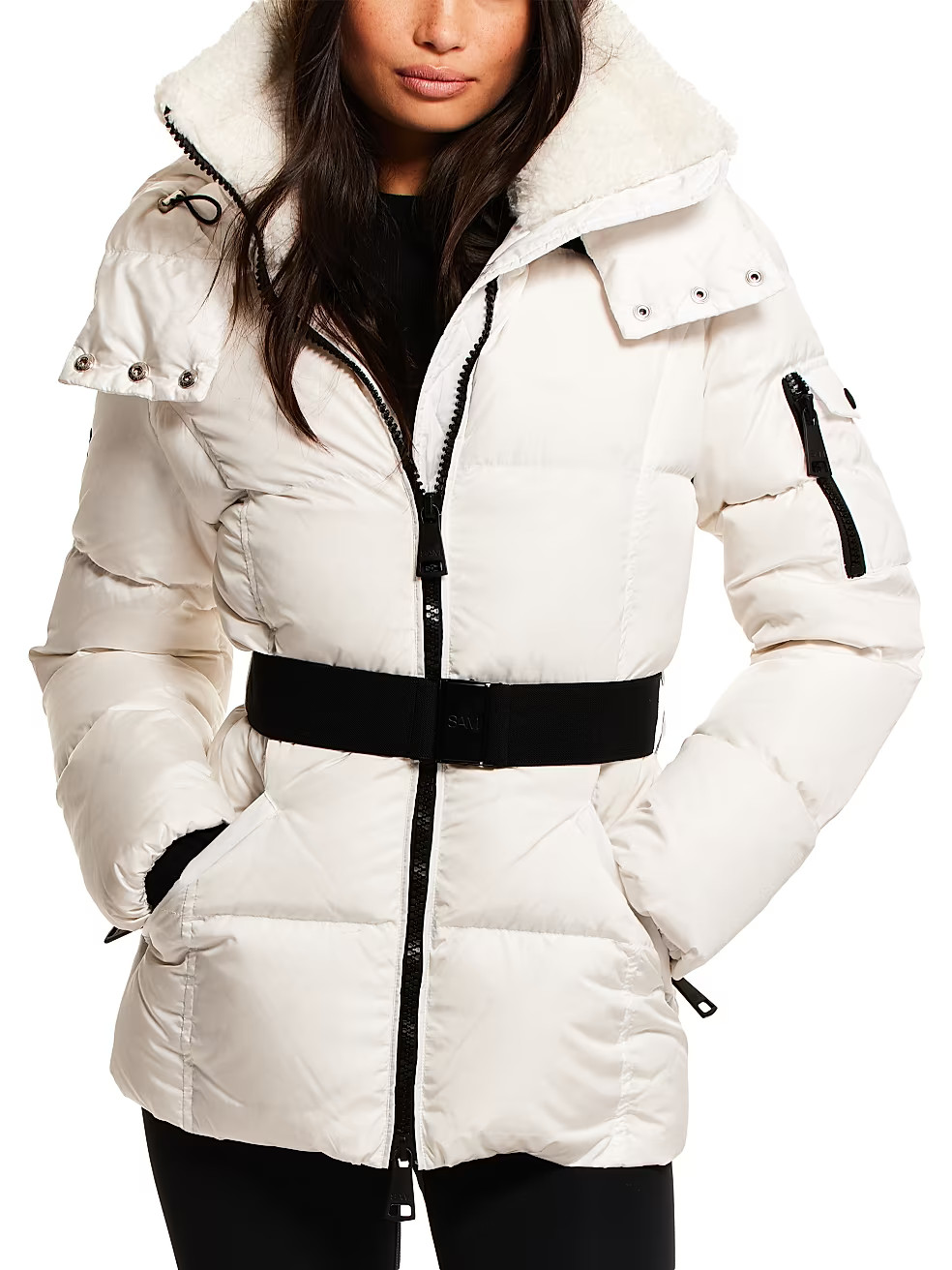 Liv Belted Puffer Jacket | Saks Fifth Avenue