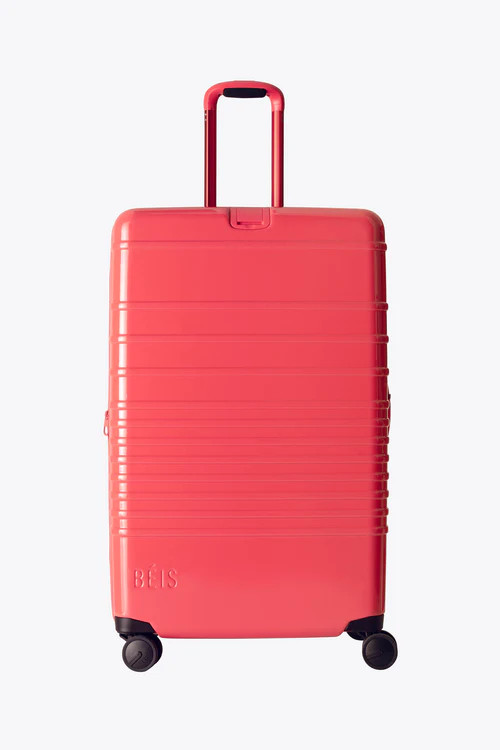 BÉIS x poppi The Large Check-In Luggage Cover in Fruit Punch | BEIS