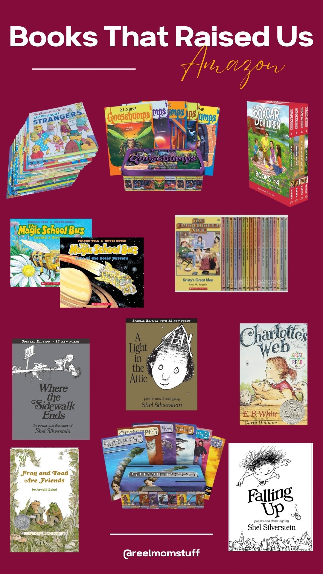 THE books that raised us. 90’s edition.

#LTKKids #LTKFamily