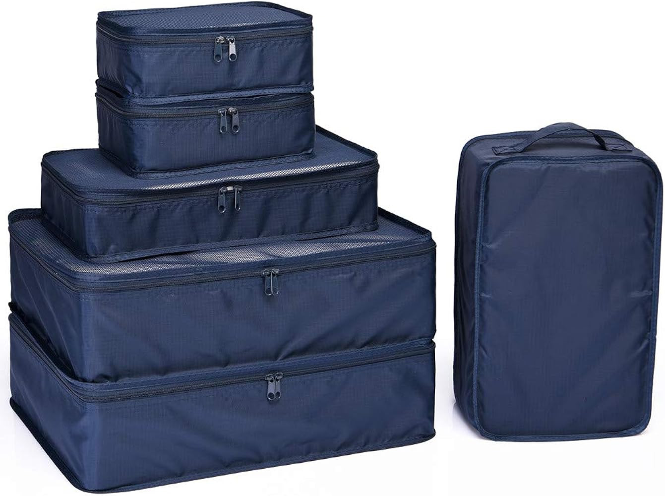 JJ POWER Travel Packing Cubes, Luggage Organizers with Shoe Bag | Amazon (US)