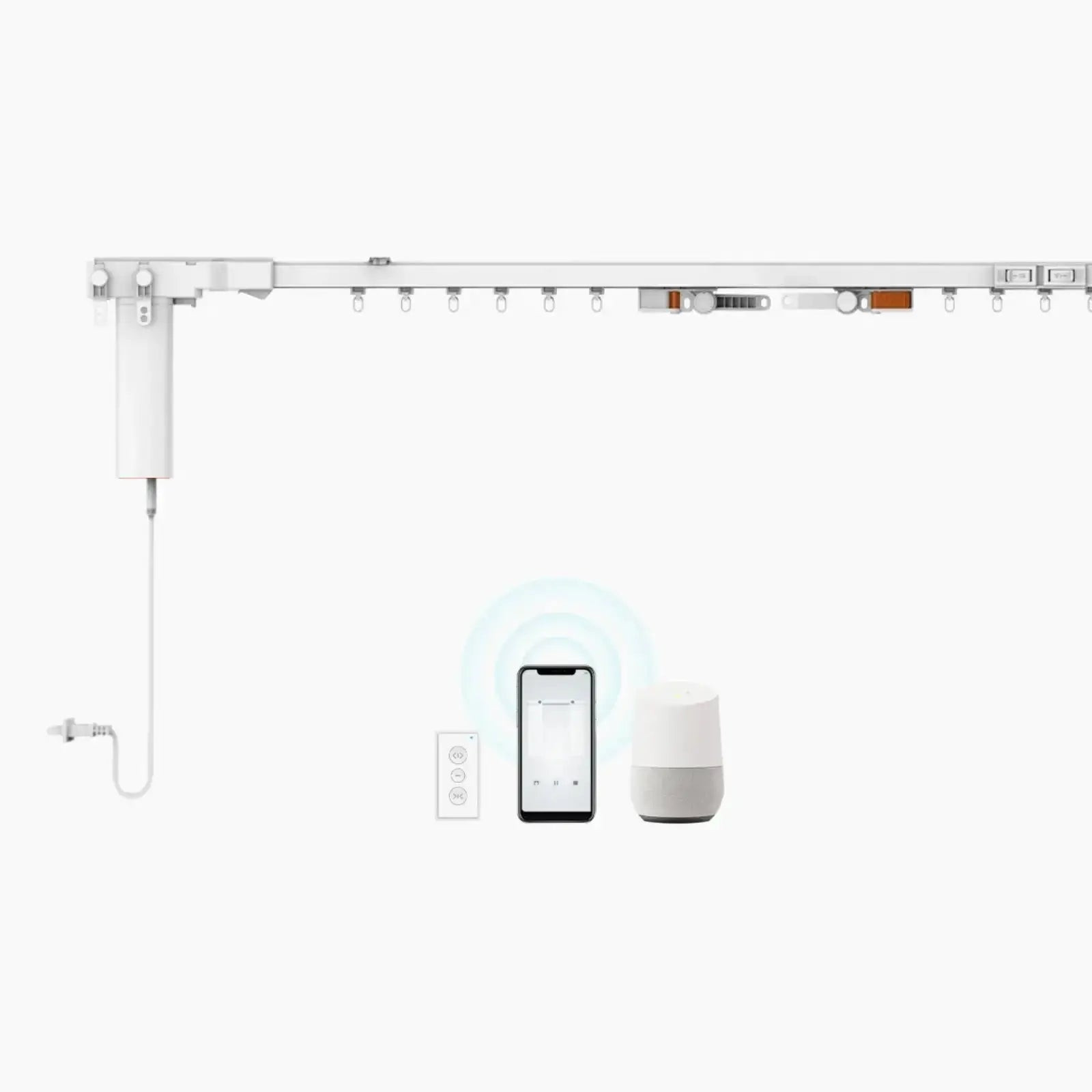 Lark Motorized Curtain Tracks | TWOPAGES