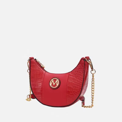 MKF Collection Amira Crocodile Embossed Women’s Shoulder Bag by Mia K | Target