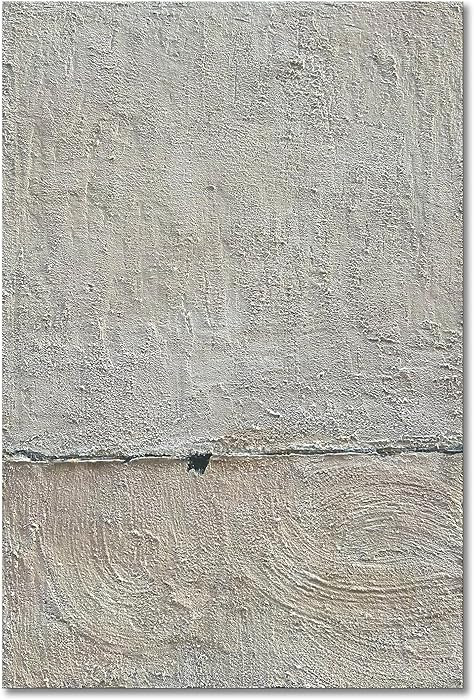 NANKAI Hand Painted Minimalist Black and White Art Canvas Abstract Oil Painting 36x24 inch Wall D... | Amazon (US)