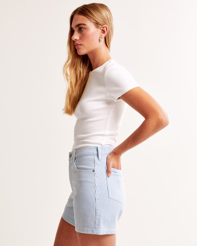 High Rise Dad Short | Abercrombie & Fitch (US)