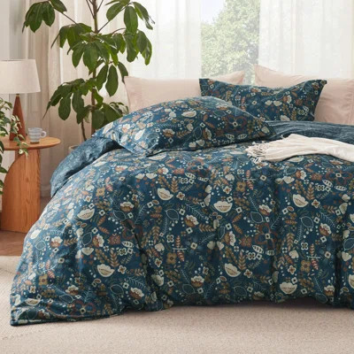 Bedsure Reversible Cute Flower Patterned Bedding Duvet Cover | Wayfair North America