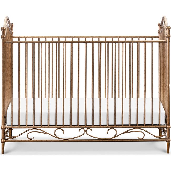 Camellia 3-in-1 Convertible Crib, Vintage Gold | Maisonette