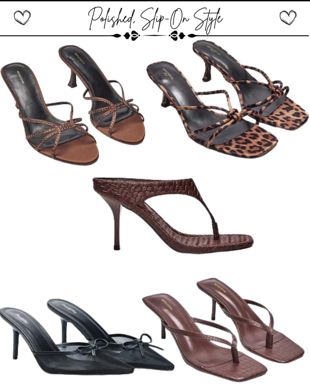 Heeled mules are the kind of shoes that instantly pull an outfit together 🤍
Sleek, easy to wear, and effortlessly stylish, perfect for elevating everyday looks or adding a polished touch to evening outfits. A timeless staple that blends comfort with modern elegance.


#HeeledMules #ChicFootwear
#EffortlessElegance #ModernStyle
#EverydayHeels 

 #LTKHoliday #LTKootd #LTKFindsUnder100