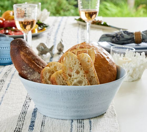 Larkin Outdoor Melamine Serving Bowl | Pottery Barn (US)