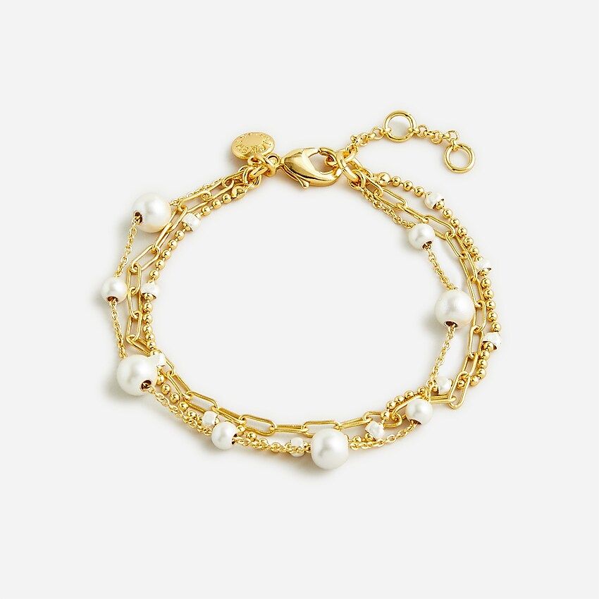 Dainty layered bracelet | J.Crew US