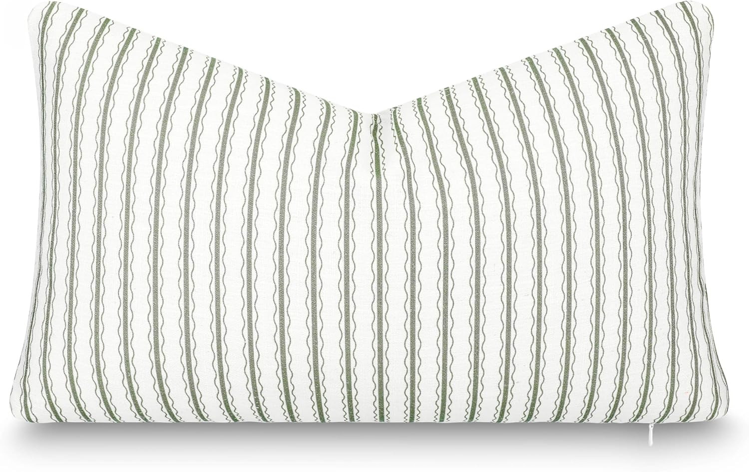 Crumbs Home Modern Farmhouse California Casual Indoor Outdoor Lumbar Pillow Cover, 12"x20" Water ... | Amazon (US)