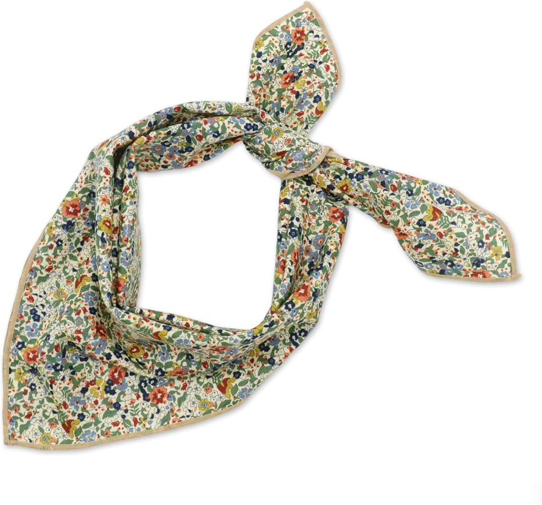 Cotton Bandanas for Women, Floral Square Scarf, Versatile Head Hair Bandanas, Fashion Neck Scarf ... | Amazon (US)