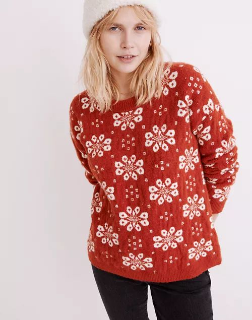 Althen Patterned Pullover Sweater | Madewell