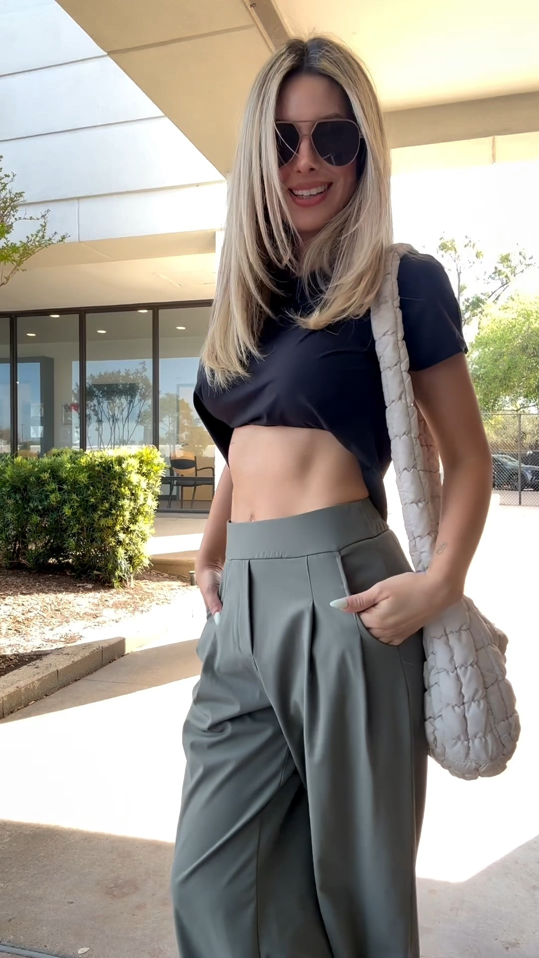 The comfiest & most flattering pants I’ve ever bought! I’m wearing a S in 31” inseam (I am 5’6”). 

#LTKmorningroutine #LTKmomlife #LTKdayinmylife