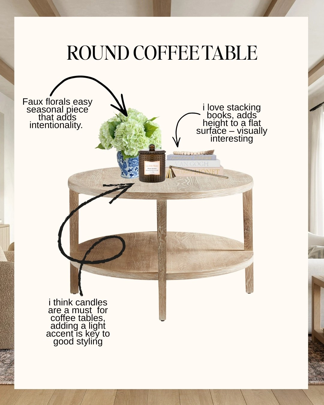 How to style your spaces like a designer 🤍
It’s not about filling every surface — it’s about intentional layering, scale, and lighting.

A few designer rules I swear by:
• Add height to flat surfaces (books, lamps, framed art)
• Layer textures + materials for depth
• Use lighting everywhere — lamps included
• Florals instantly soften and finish a space
• Candles = cozy, always

These are the same principles I use whether I’m styling a bed, entryway, coffee table, or dresser — once you learn them, you can apply them anywhere ✨