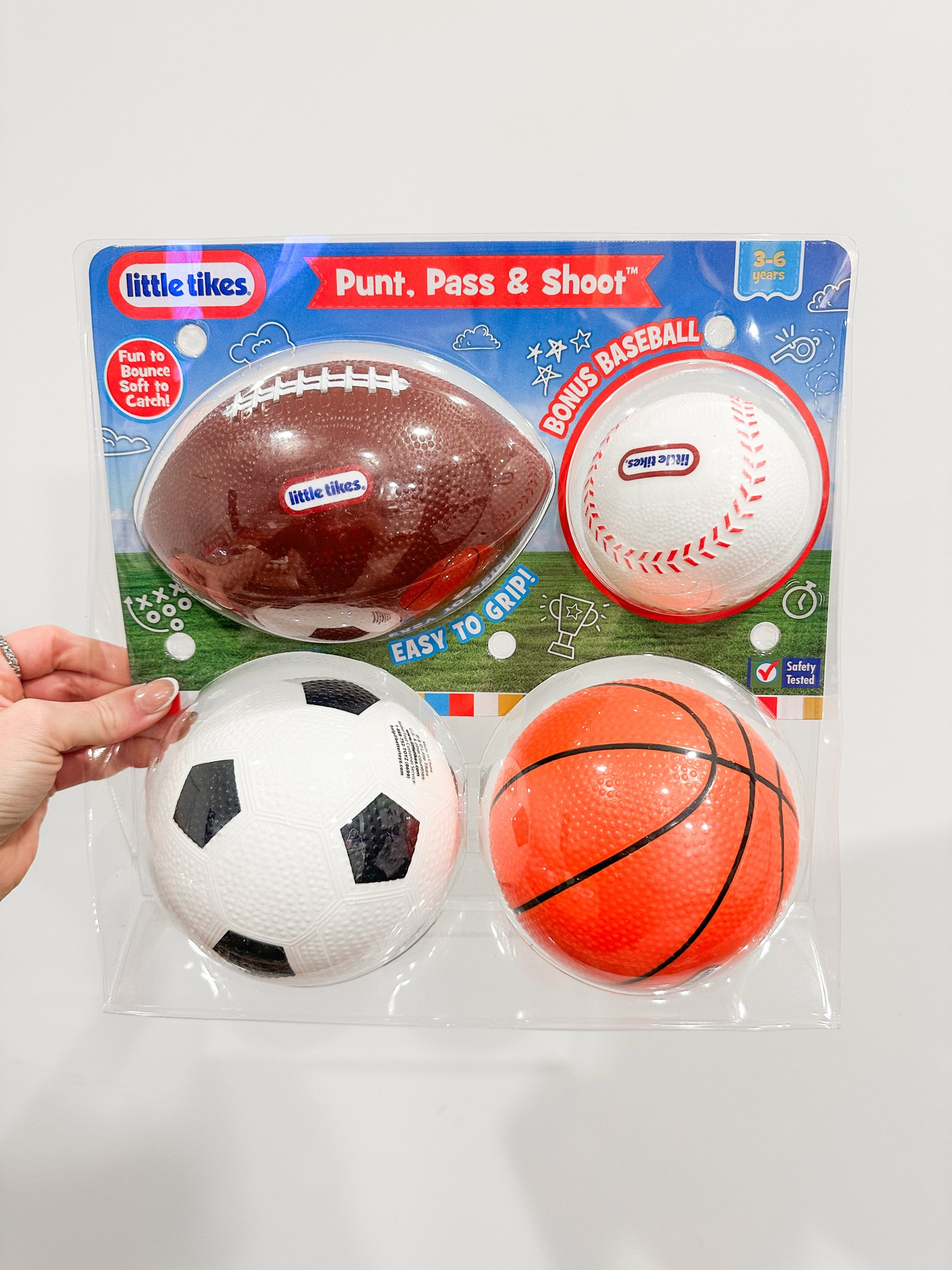 Little tikes sports balls punt pass shoot football baseball basketball soccer 

#LTKKids #LTKGiftGuide #LTKBaby